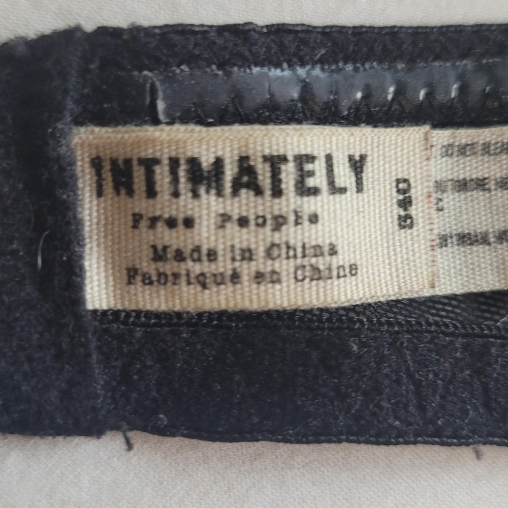 Free People Strapless Black Underwired Bandeau Lace Bras - Picture 5 of 9